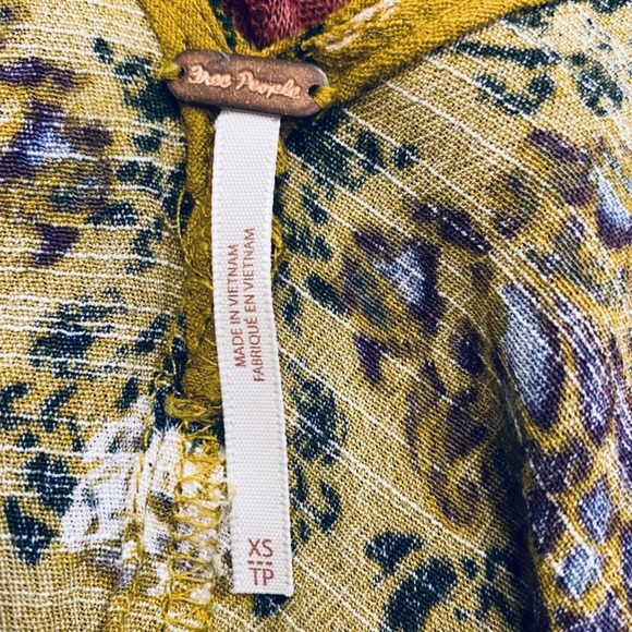 Free People green mini - Picture 3 of 5